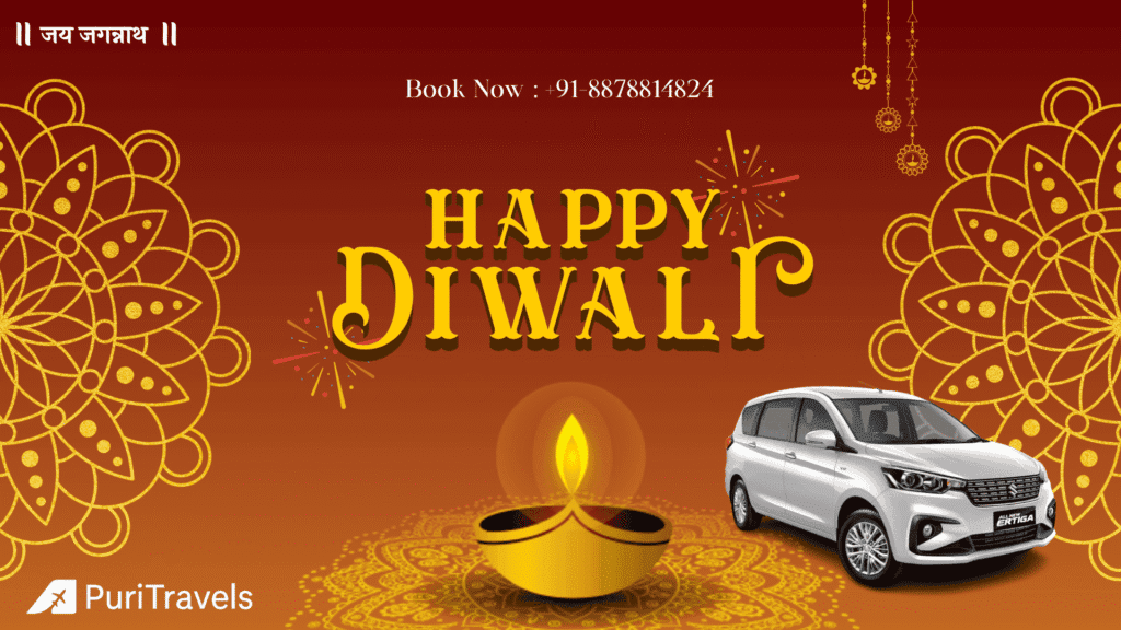 Happy Diwali 2025 Puri from PuriTravels | Celebrate Diwali in Puri with Lord Jagannath Blessings